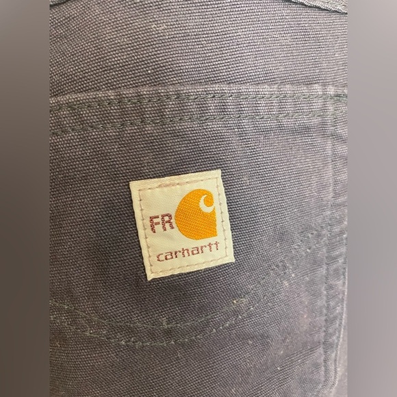 Carhartt FR Flame Resistant Navy Blue Cargo Pants 40 - Picture 6 of 11